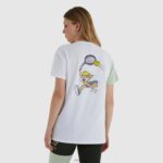 mujer camiseta tweetwood ropa Ellesse gris PZZNT247 - Image 3