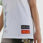 mujer camiseta tweetwood ropa Ellesse gris PZZNT247 - Image 4