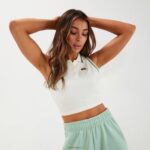 mujer chaleco corto villati ropa Ellesse blanquecino PZZNT52 - Image 2