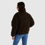mujer chaqueta acolchada mollis ropa Ellesse marrón PZZNT165 - Image 3