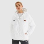mujer chaqueta acolchada pejo ropa Ellesse blanco PZZNT2