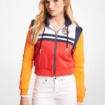 mujer chaqueta mk en mezcla de algodón con cremallera ropa Ellesse bloque de color PZZNT10
