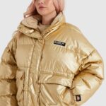mujer chaqueta vesuvio ropa Ellesse luz de oro PZZNT160 - Image 4