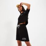 mujer charina corta ropa Ellesse negro PZZNT127