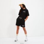 mujer charina corta ropa Ellesse negro PZZNT127 - Image 5