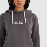 mujer contenido con capucha ropa Ellesse marga gris oscuro PZZNT176 - Image 4