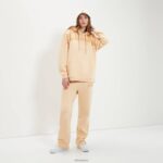 mujer pantalón deportivo tento ropa Ellesse marrón claro PZZNT117