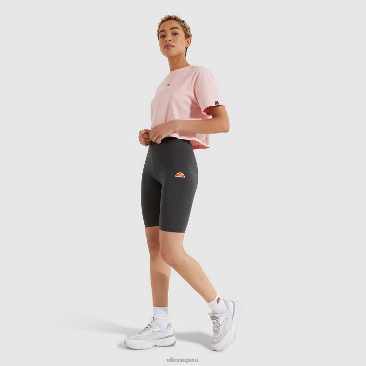 mujer pantalones cortos de ciclismo de gira ropa Ellesse marga gris oscuro PZZNT139 - Image 2