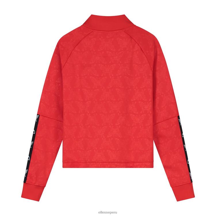 mujer parte superior de la pista del mañana ropa Ellesse rojo PZZNT19 - Image 3