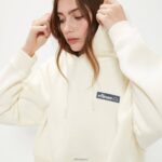 mujer sudadera con capucha cria ropa Ellesse blanquecino PZZNT42 - Image 3