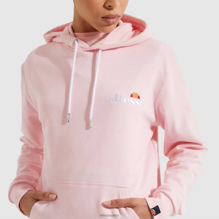 mujer sudadera con capucha noreo ropa Ellesse Rosa claro PZZNT45 - Image 4