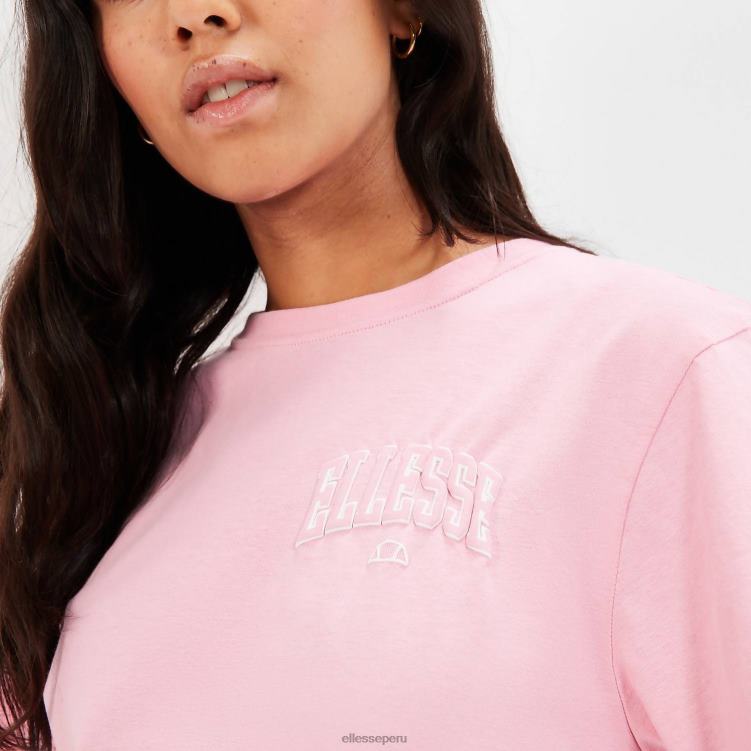 mujer sudadera corta guiditta ropa Ellesse rosa PZZNT20 - Image 4