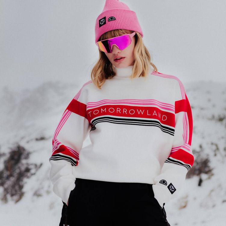 mujer sudadera de punto del mundo del mañana ropa Ellesse blanco PZZNT36 - Image 2