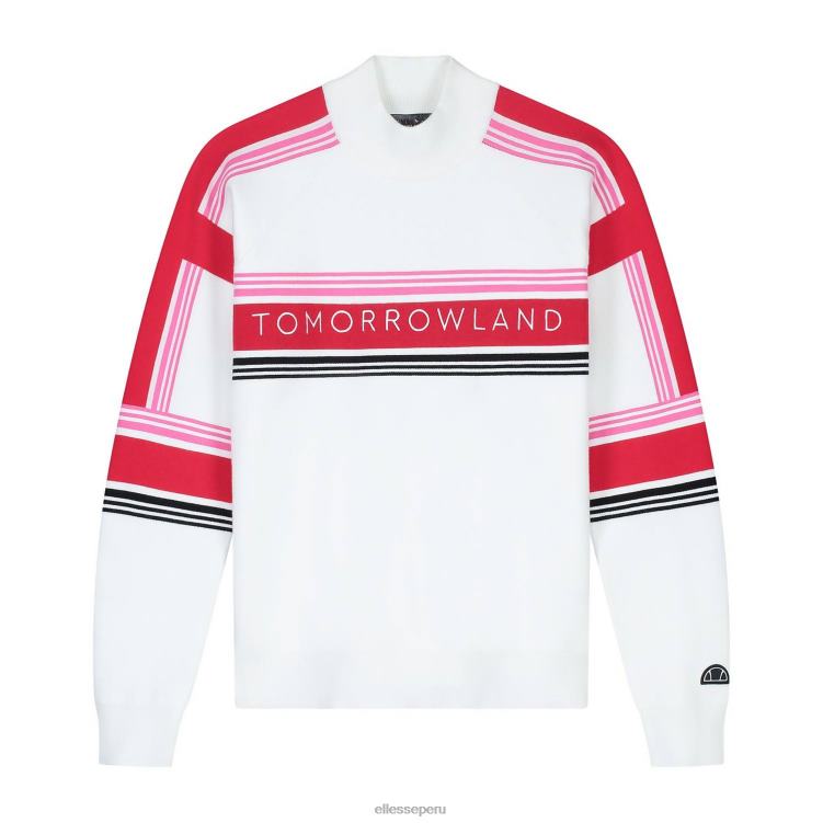 mujer sudadera de punto del mundo del mañana ropa Ellesse blanco PZZNT36 - Image 1