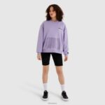 mujer sudaderas kiraicas ropa Ellesse púrpura PZZNT181 - Image 2