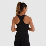 mujer top curasci sin mangas ropa Ellesse negro PZZNT76 - Image 3
