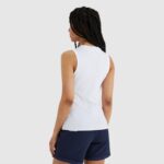 mujer top sin mangas tinta ropa Ellesse blanco PZZNT244 - Image 3