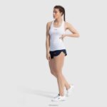 mujer top sin mangas tivoli ropa Ellesse blanco PZZNT233