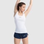 mujer top sin mangas tivoli ropa Ellesse blanco PZZNT233 - Image 3