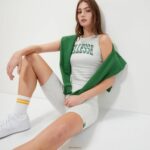 mujer top sujetador fliss ropa Ellesse marga gris claro PZZNT90