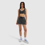 mujer top sujetador orgánico ropa Ellesse negro PZZNT219 - Image 2