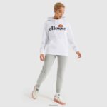 mujer torices oh sudadera con capucha ropa Ellesse blanco PZZNT25 - Image 2