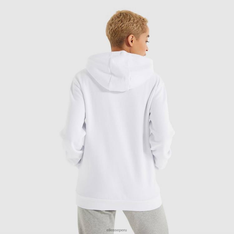 mujer torices oh sudadera con capucha ropa Ellesse blanco PZZNT25 - Image 3