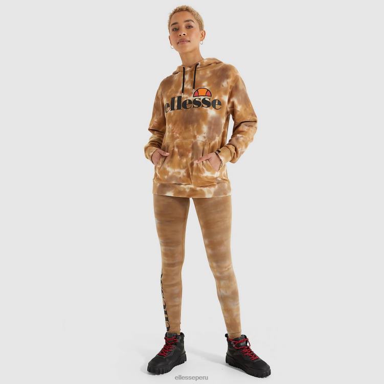mujer torices oh sudadera con capucha ropa Ellesse teñido anudado PZZNT174 - Image 2