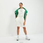 unisexo camiseta de melodía ropa Ellesse blanquecino PZZNT81 - Image 2