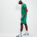 unisexo camiseta de melodía ropa Ellesse verde PZZNT80 - Image 3