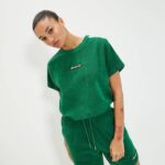 unisexo camiseta piaria ropa Ellesse verde PZZNT79 - Image 4