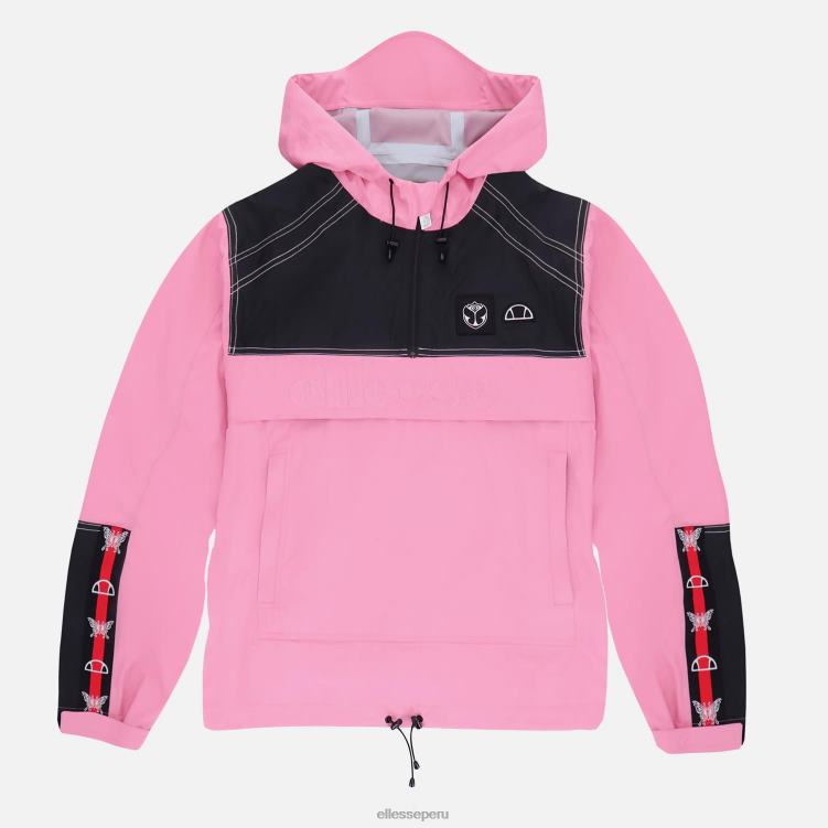 unisexo chaqueta cortavientos del mañana ropa Ellesse rosa PZZNT11 - Image 1