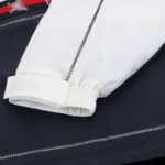 unisexo chaqueta de esquí del mañana ropa Ellesse blanco negro PZZNT9 - Image 6
