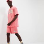 unisexo refugio corto ropa Ellesse rosa PZZNT140 - Image 3