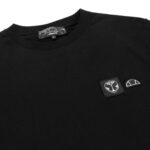 unisexo sudadera de manga larga del mundo del mañana ropa Ellesse negro PZZNT23 - Image 4