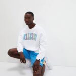 unisexo sudadera parsol ropa Ellesse blanco PZZNT303 - Image 3