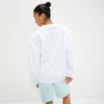 unisexo sudadera parsol ropa Ellesse blanco PZZNT303 - Image 5