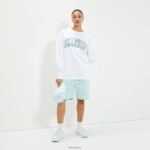 unisexo sudadera parsol ropa Ellesse blanco PZZNT303 - Image 8