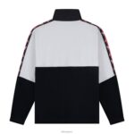 unisexo sudadera polar del mundo del mañana ropa Ellesse negro PZZNT46 - Image 3