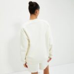 unisexo sudadera voliero ropa Ellesse blanquecino PZZNT302 - Image 3