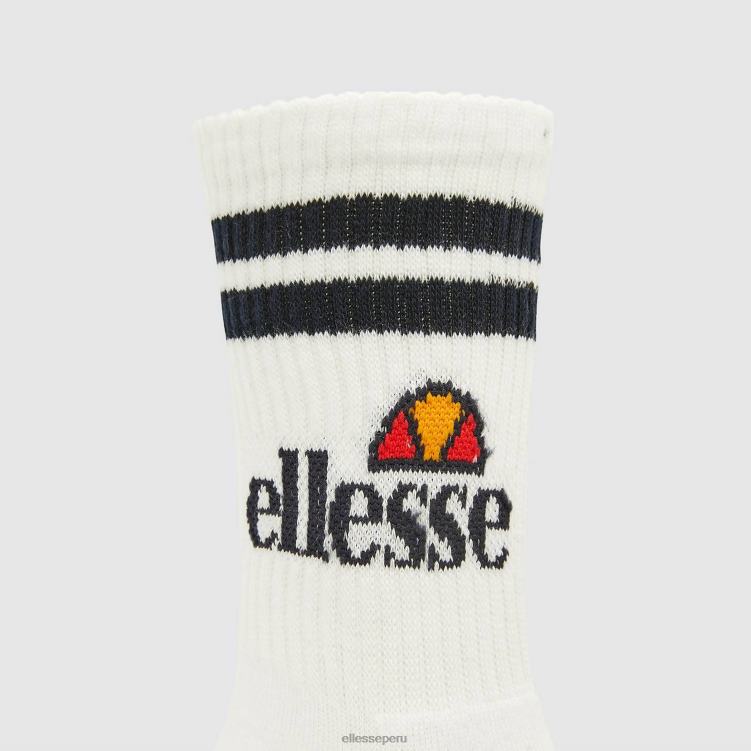 elegante paquete de 3 calcetines tipo pulóver accesorios Ellesse blanco PZZNT489