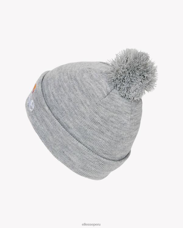 elegante gorro velly con pompones accesorios Ellesse gris PZZNT521