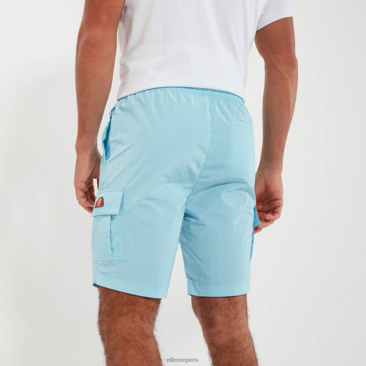 hombres chicos cortos ropa Ellesse azul claro PZZNT418