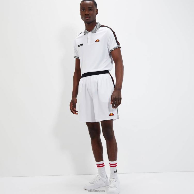 hombres constante corto ropa Ellesse blanco PZZNT423