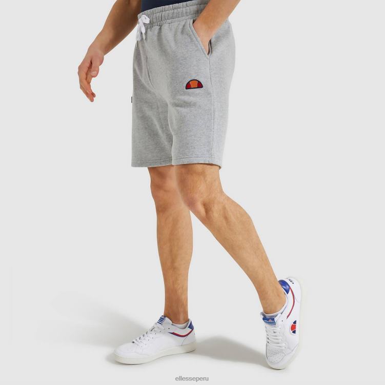 hombres pantalones cortos polares noli jaspeado ropa Ellesse gris PZZNT419
