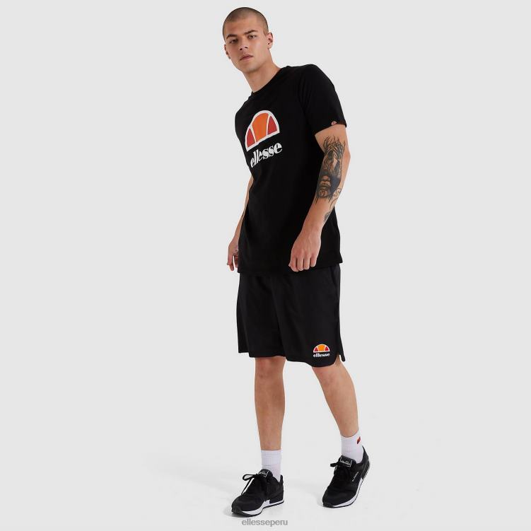 hombres pantalones cortos vivaldi ropa Ellesse negro PZZNT435