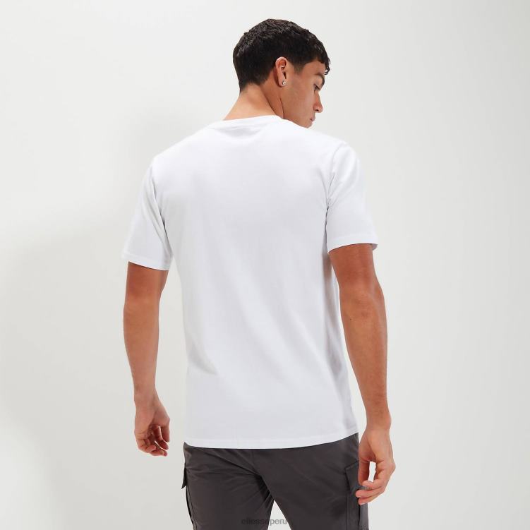 hombres camiseta Aiden 2 ropa Ellesse blanco PZZNT353