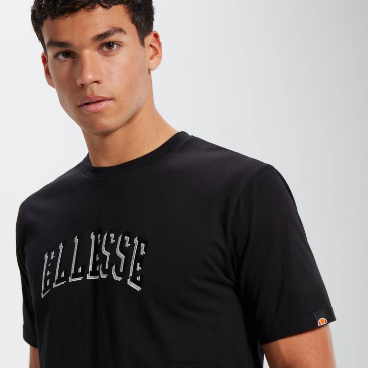 hombres camiseta Aiden 2 ropa Ellesse negro PZZNT352