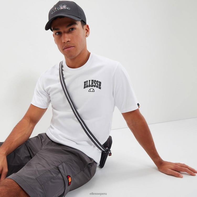 hombres camiseta blanca ropa Ellesse blanco PZZNT335
