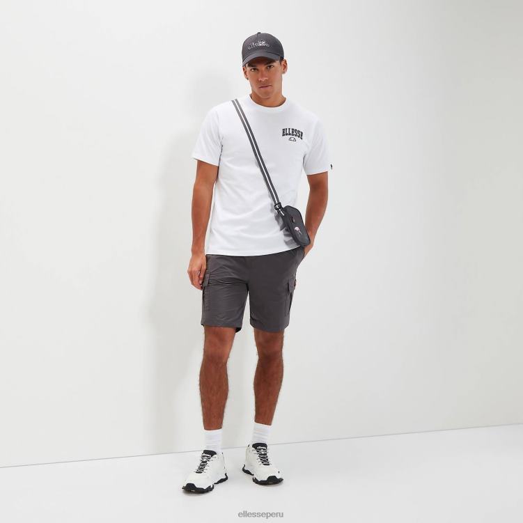 hombres camiseta blanca ropa Ellesse blanco PZZNT335